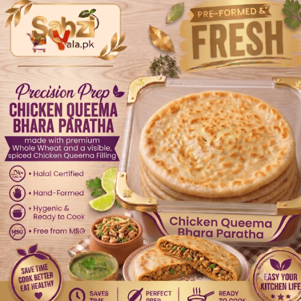 chicken quema paratha