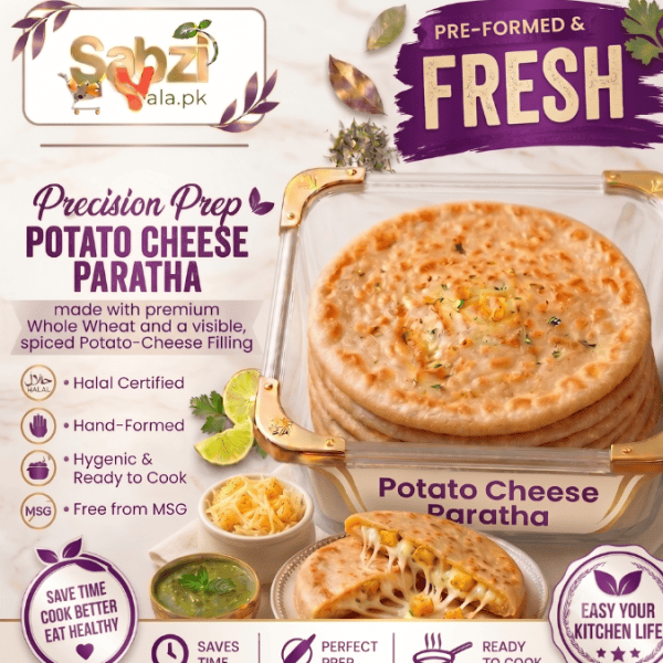 potato cheese paratha
